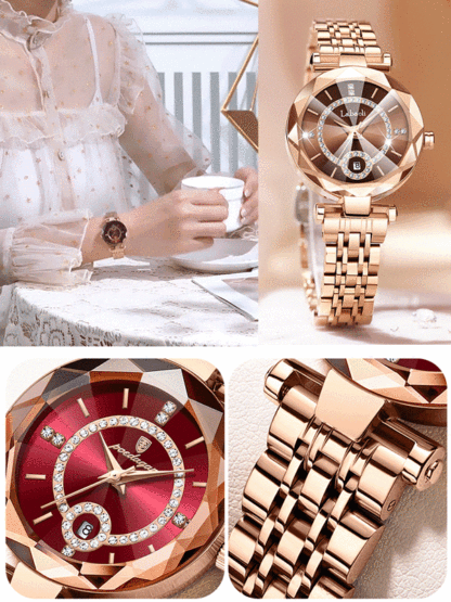 Top-Luxusuhren Star Diamond Face Damenuhr