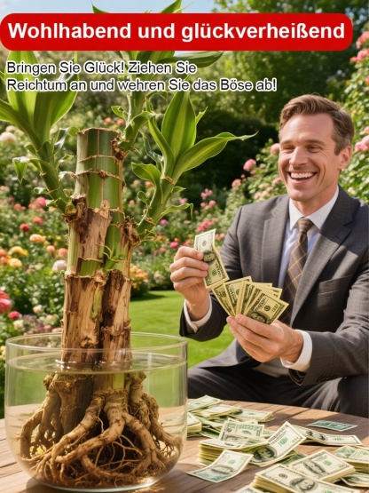 „Glücksbaum“, symbolisiert Transfer und kann Glück anziehen und schädliche Substanzen in der Luft effektiv absorbieren. Es ist auch als „Luftreiniger“ bekannt.