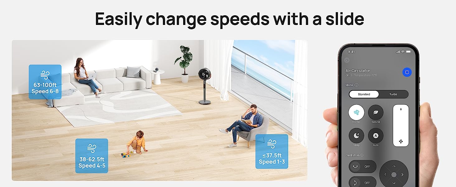 Change speed