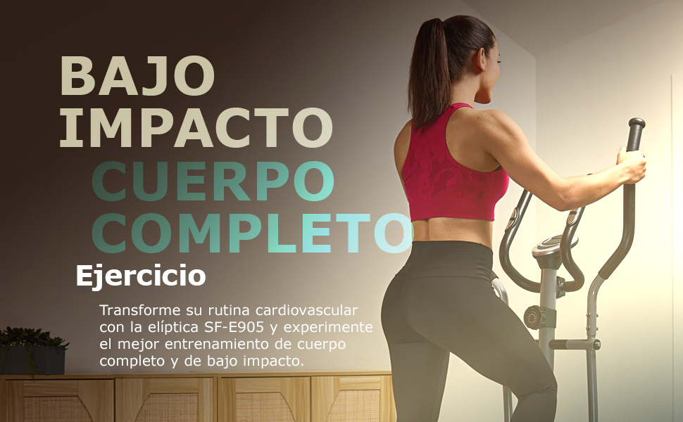 Sunny Health & Fitness Elipticas fitness casa - SF-E905