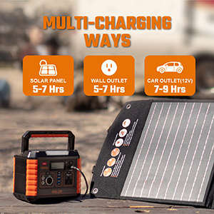 Generador de camping portátil 330W