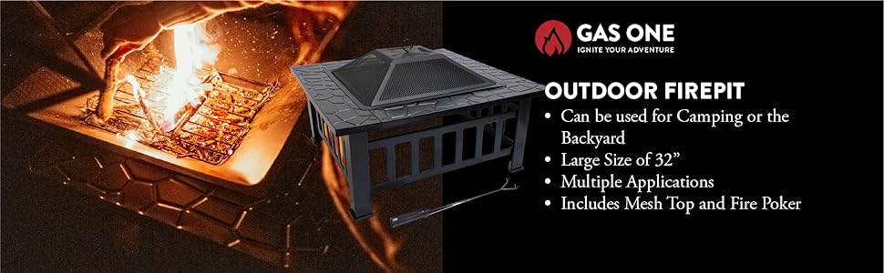 Chimenea cuadrada para exteriores