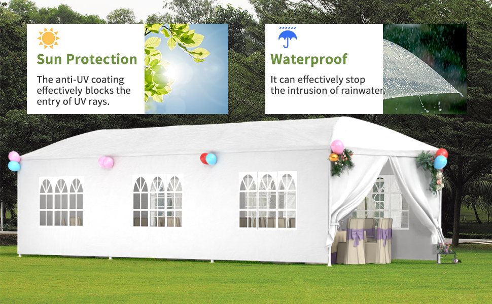 Tienda de campa&ntilde;a para fiestas