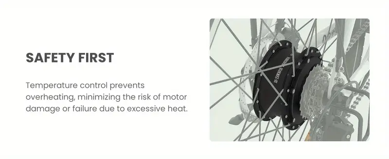 Bicicleta eléctrica    , batería extraíble de 375 Wh, motor sin escobillas de 350 W, velocidad   de 20 MPH, bicicleta eléctrica urbana con horquilla de suspensión, bicicleta eléctrica para adultos detalles 1