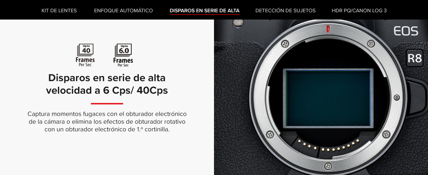 Frames EOS R8