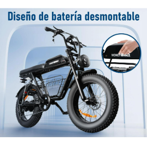 Bicicleta Electrica Adultos, Moto Bicicleta Montaña Velocidades, Potencia Motor 1080 W, Velocidad