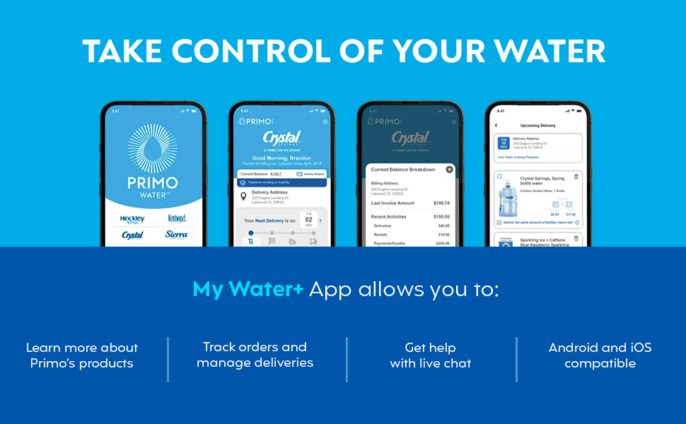 Primo Water app