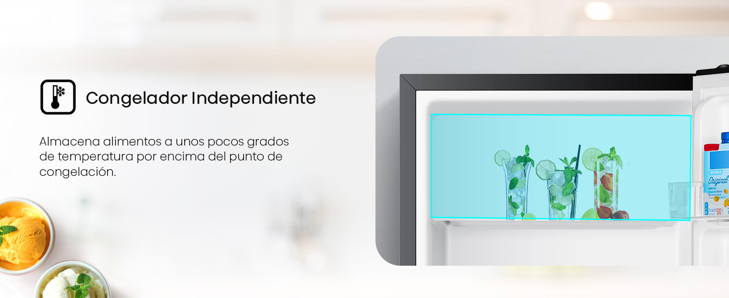 Congelador independiente