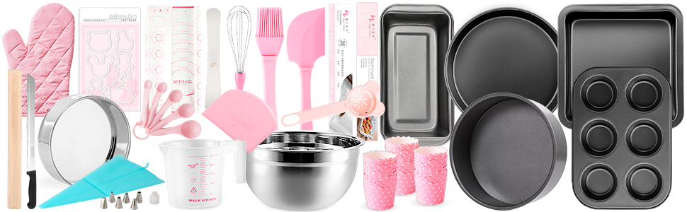 Juego completo de hornear para niños principiantes y adultos