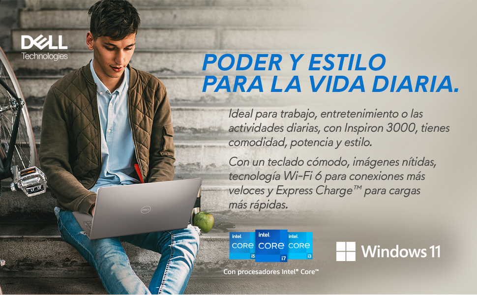 laptop computadora inspiron 3520 3000 intel