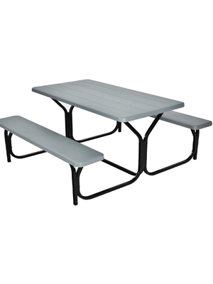 juego de banco de mesa de comedor de patio