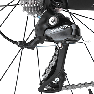 Con cambio trasero SHIMANO SORA