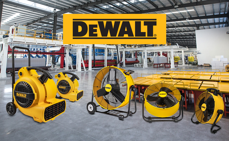 DEWALT DXF1840 Ventilador de 18"