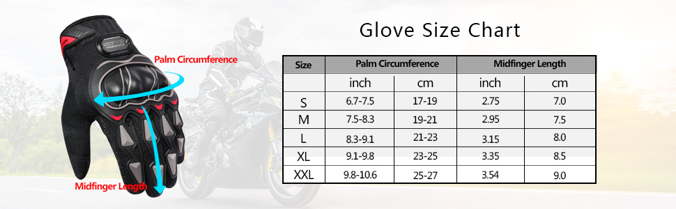 GUANTES MOTOCICLETAS