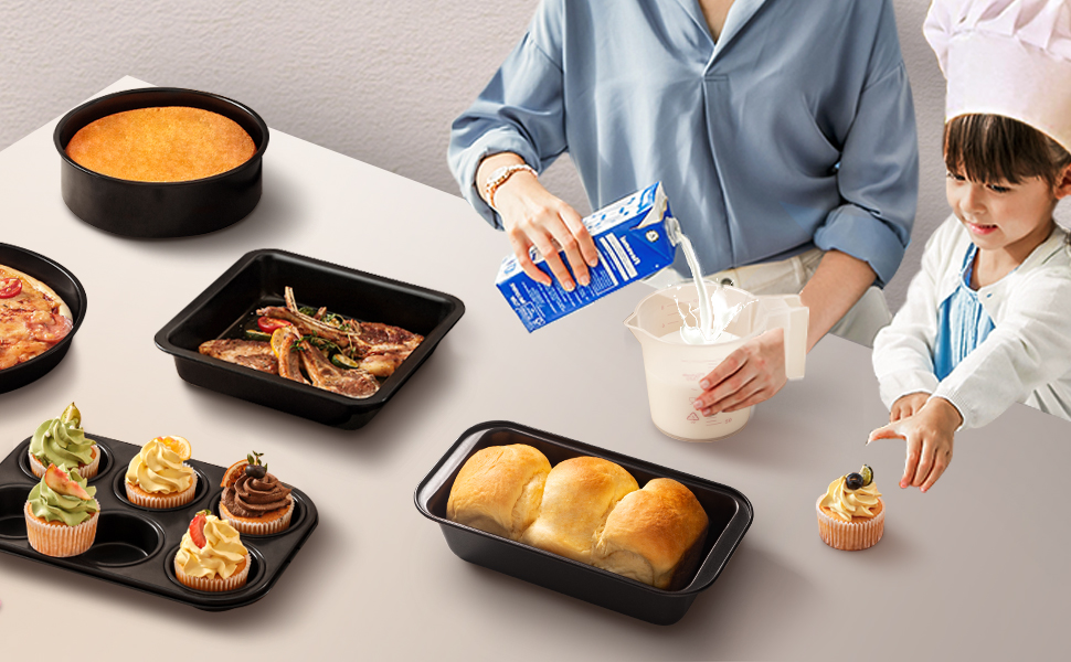 Disfruta de hornear con tus hijos y familia