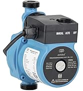 AVERA Bomba Presurizadora de Agua Automatica y Manual, 1/4 HP, 1.5 A 2.5 SERVICIOS, (Mejora la pr...