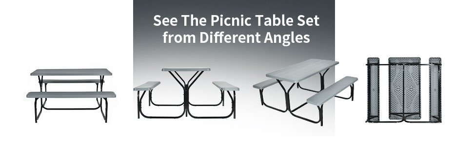 Juego de mesa de picnic