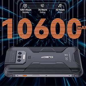 Batería dominante de 10600 mAh