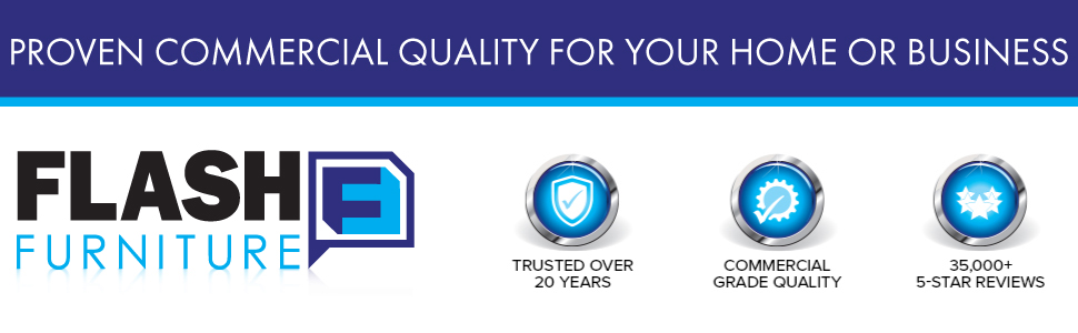Flash Furniture Calidad comercial probada