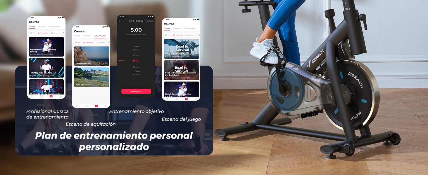 bicicleta spinning profesional