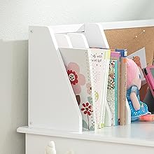 Study Desk with Chair - White