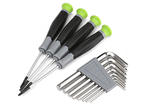 Destornilladores de precisión, llaves hexagonales