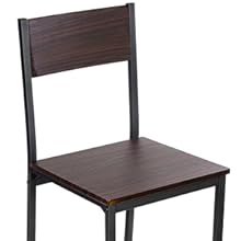 Silla ancha de 2 unidades para comedor