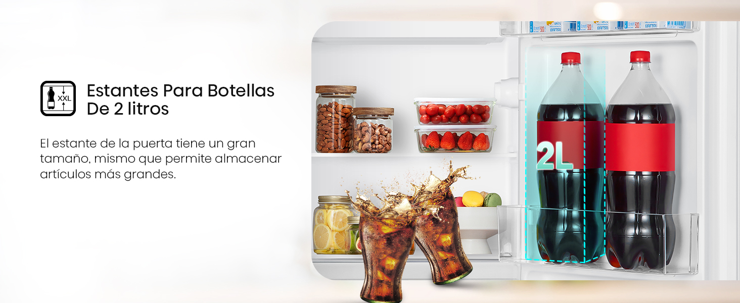 Estantes para botellas de 2 litros