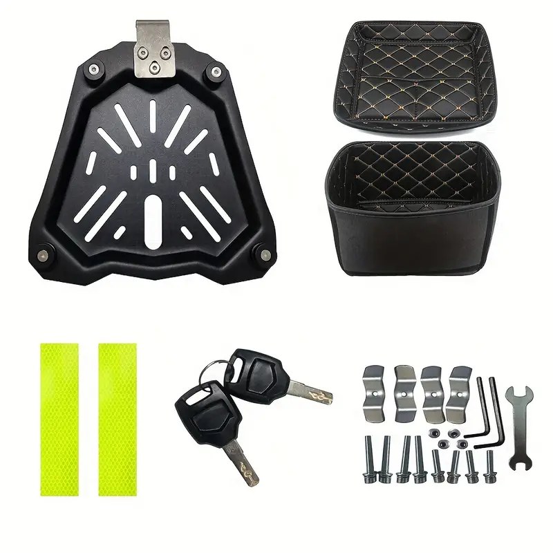 45l     tail box aluminum   luggage box       suitable for storing helmets and   luggage details 3