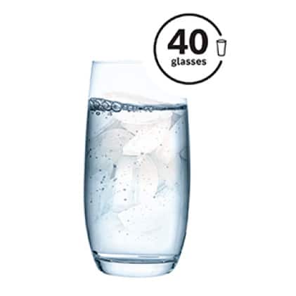Frigorífico Bosch produce 40 vasos de hielo al día