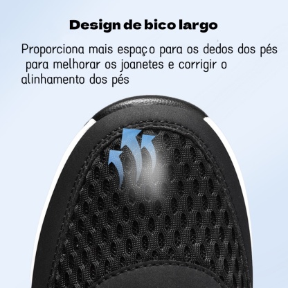 【🔥50% de desconto hoje - não perca】 Sapatos ortopédicos com design ergonómico - (suporte de arco para maior conforto)