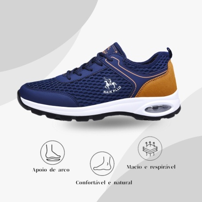 【🔥50% de desconto hoje - não perca】 Sapatos ortopédicos com design ergonómico - (suporte de arco para maior conforto)