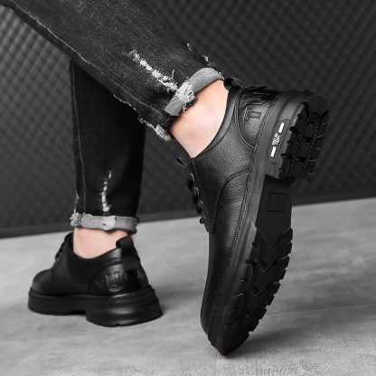 (🔥50% DESCONTO Hoje - Não Perca) Sapatos de Couro de Marca Italiana Macios e Confortáveis ​​​​(Suporte de Arco - Facilita a Caminhada)
