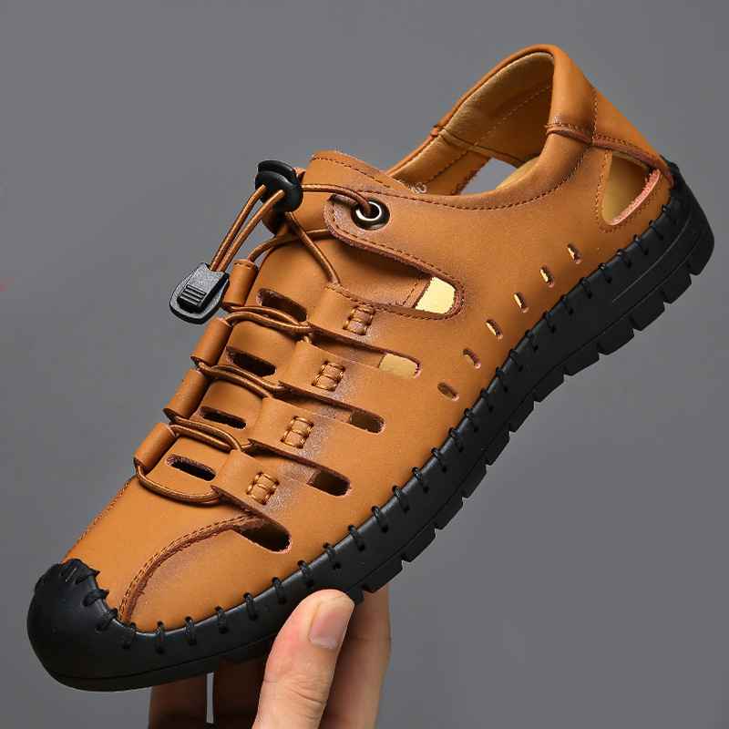 (🔥 60% de descuento por tiempo limitado) - Sandalias de Cuero Ergonóm