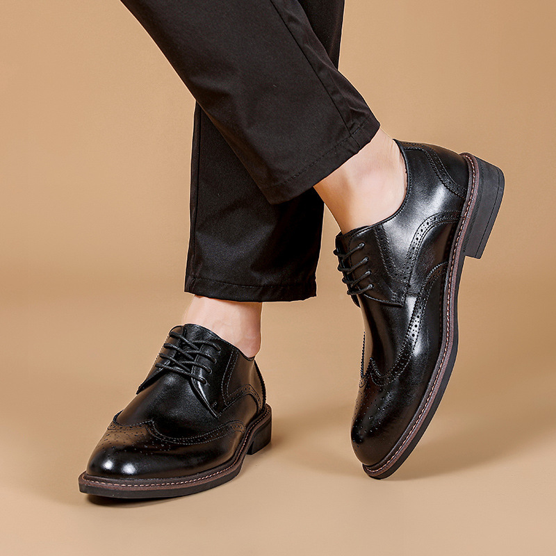 (🔥50% de desconto hoje - não perca) - Sapatos de pele italiana macios e confortáveis ​​(apoio no arco - alivia as dores nos pés)