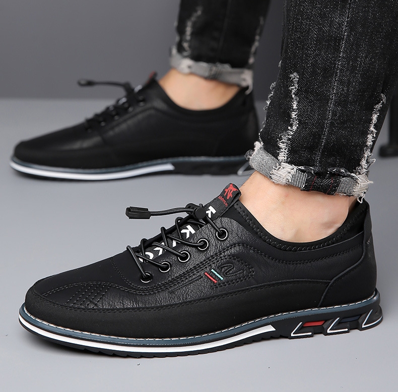 (🔥50% de desconto hoje - não perca) - Sapatos ortopédicos em pele macios e confortáveis ​​(com amortecimento de ar - alivia as dores nos pés)