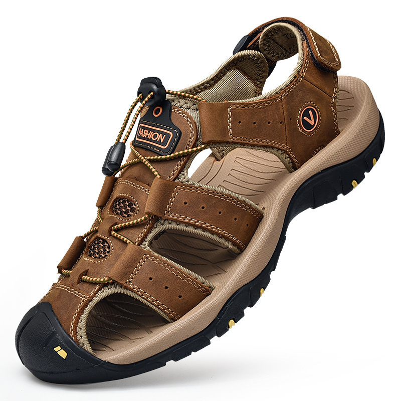 🔥 Časovo obmedzený predaj - Ergonomické, kožené sandále na zmiernenie