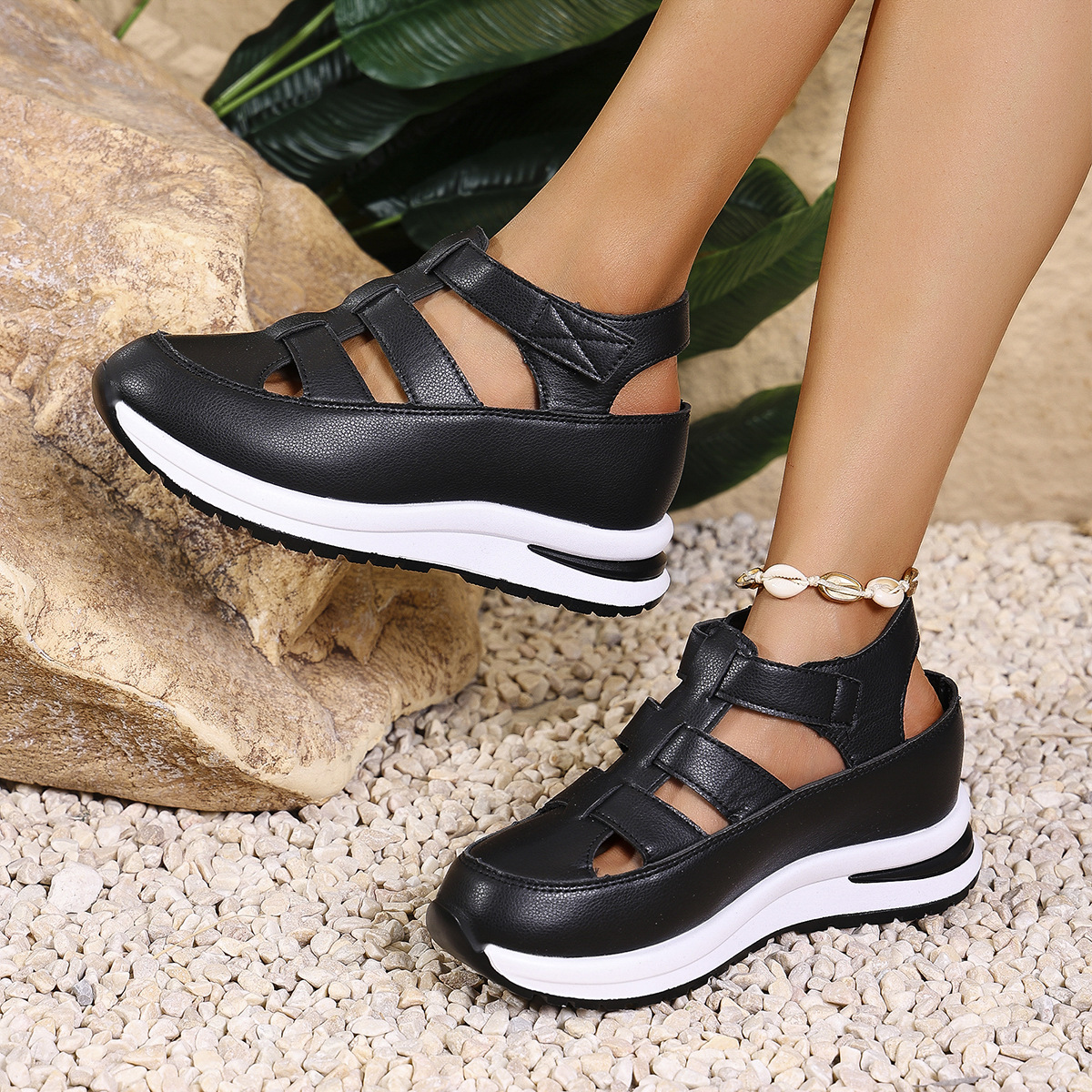 (🔥50% de descuento hoy - ¡no te lo pierdas!) Sandalias italianas de mujer suaves y cómodas (para caminar sin dolor)