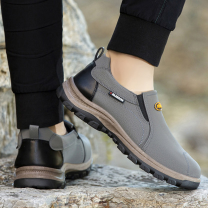 (🔥50% de desconto hoje - não perca) - Sapatos italianos macios e confortáveis ​​em pele de bezerro (suporte para arco)