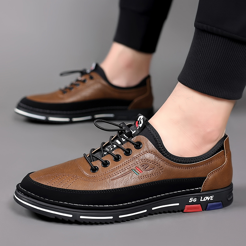 (🔥50% de desconto hoje - não perca) - Sapatos de pele italiana macios e confortáveis ​​(apoio no arco - alivia as dores nos pés)
