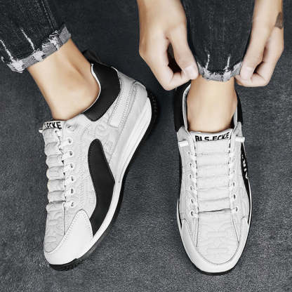 (🔥50% OFF HOJE - NÃO PERCA) ⏰ - Sapatos ortopédicos de couro genuíno italiano de luxo macio e confortável de marca (alívio da dor nos pés)