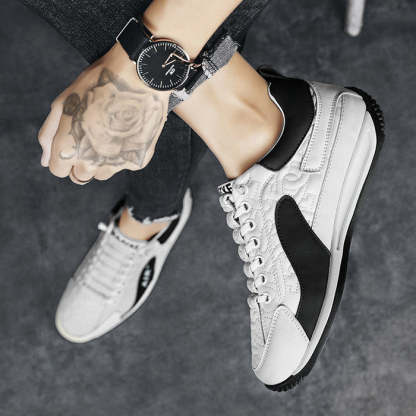 (🔥50% OFF HOJE - NÃO PERCA) ⏰ - Sapatos ortopédicos de couro genuíno italiano de luxo macio e confortável de marca (alívio da dor nos pés)