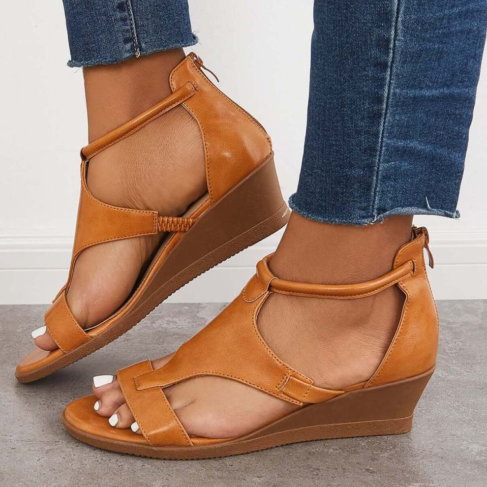 🔥50% de desconto por tempo limitado - Sandálias Ortopédicas de Verão - Design Ergonómico✅ Torne a sua caminhada mais confortável