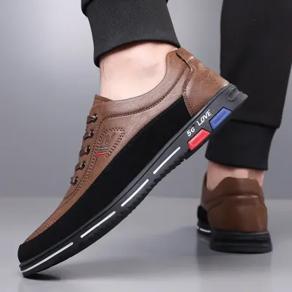 (🔥50% de desconto hoje - não perca) - Sapatos de pele italiana macios e confortáveis ​​(apoio no arco - alivia as dores nos pés)