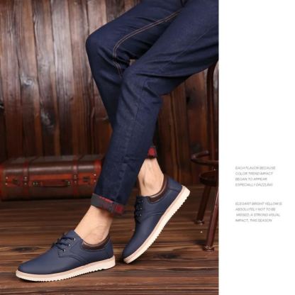 (🔥50% de desconto hoje - não perca) - Sapatos de pele italiana macios e confortáveis ​​(apoio no arco - alivia as dores nos pés)
