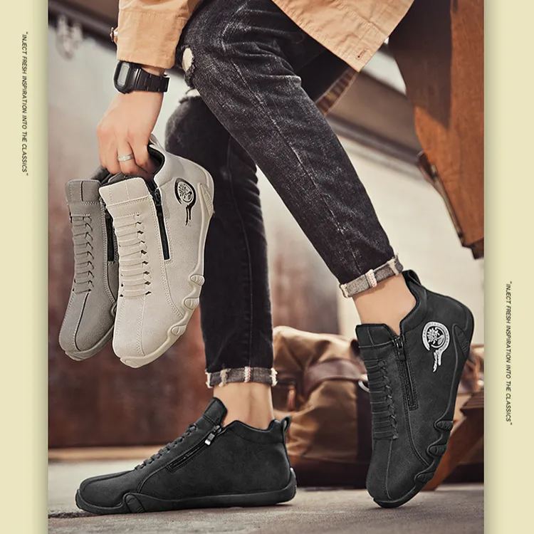 (🔥50% de desconto hoje - não perca) - Sapatos de pele italiana macios e confortáveis ​​(apoio no arco - alivia as dores nos pés)