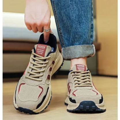 (🔥50% de desconto hoje - não perca) ⏰ - Sapatos ortopédicos de camurça alemã de luxo, macios e confortáveis ​​​​(com suporte - alivia a dor no pé)