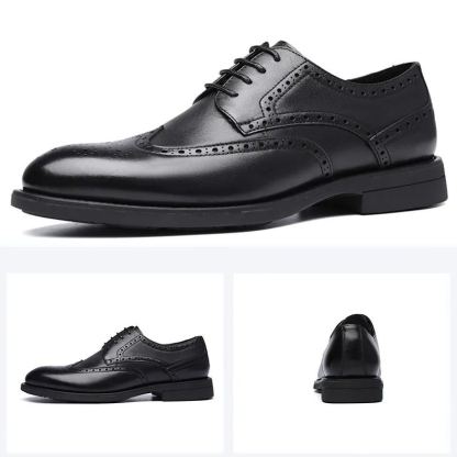 (🔥50% de desconto hoje - não perca) - Sapatos de pele italiana macios e confortáveis ​​(apoio no arco - alivia as dores nos pés)