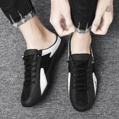 (🔥60% de desconto hoje - não perca) - Sapatos ortopédicos italianos macios e confortáveis ​​(suporte de arco - ótimo para estar de pé e caminhar o dia todo)