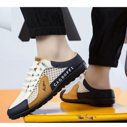 (🔥60% de desconto hoje - não perca) - Sapatos ortopédicos italianos macios e confortáveis ​​(suporte de arco - ótimo para estar de pé e caminhar o dia todo)
